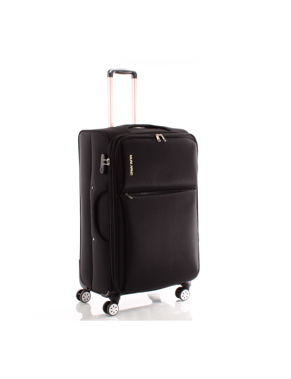 Grande valise à roulettes pour machine à coudre - noir - 22″ x 141⁄2″